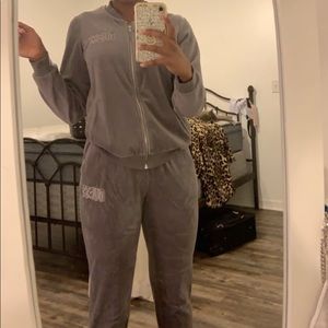 Guess velour tracksuit